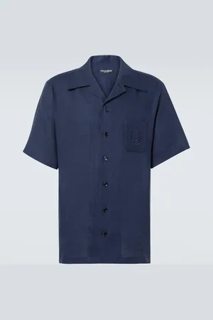Dolce & Gabbana Hemd DG aus Leinen