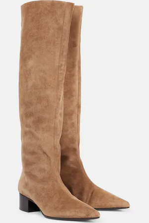 Khaite Stiefel Andee aus Veloursleder