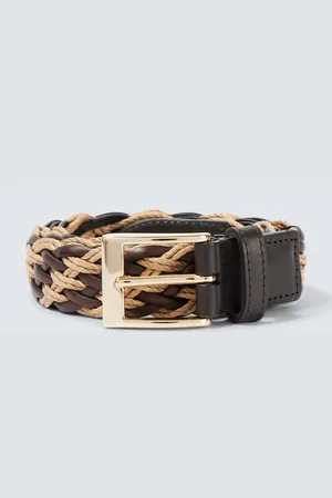 LARDINI Gürtel mit Leder