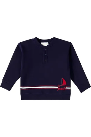 Gucci Baby Besticktes Sweatshirt aus Baumwoll-Jersey