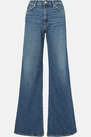 7 for all Mankind High-Rise Wide-Leg Jeans Luxe Vintage