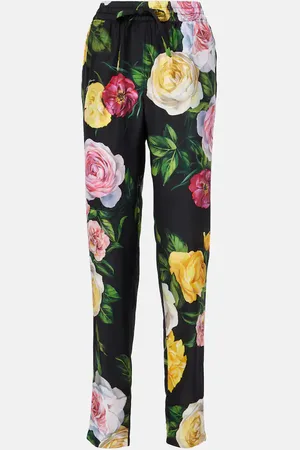 Dolce & Gabbana Gerade Hose aus Seide