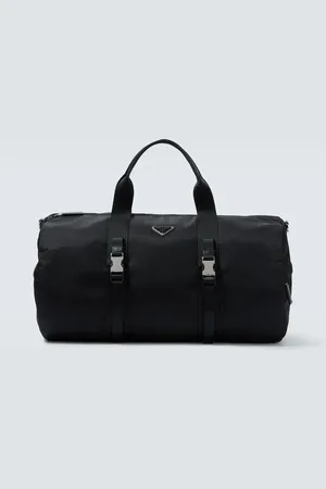 Prada Weekender aus Re-Nylon mit Leder