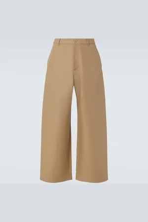 Acne Studios Weite Hose aus Baumwoll-Twill