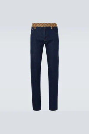 Gucci Mid-Rise Jeans GG