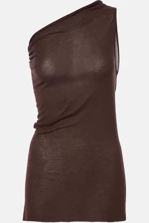 Rick Owens One-Shoulder-Top Athena