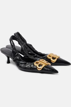 Balenciaga Slingback-Pumps Monaco aus Leder