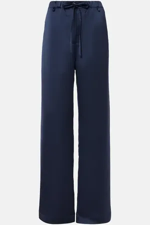 Proenza Schouler White Label Weite Hose Magnus aus Satin