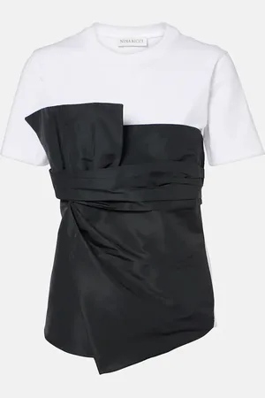 Nina Ricci T-Shirt aus Baumwoll-Jersey