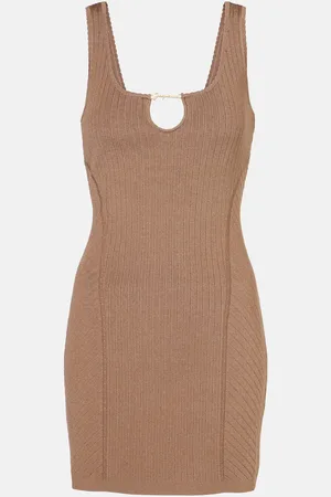 Jacquemus Minikleid Sierra aus Rippstrick