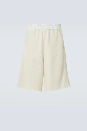 Jil Sander Shorts aus einem Baumwollgemisch