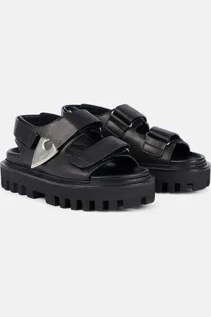 Alexander McQueen Slingback-Sandalen aus Leder