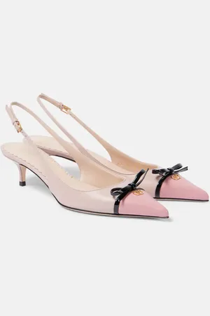 VALENTINO GARAVANI Slingback-Pumps Bepointy 45 aus Leder