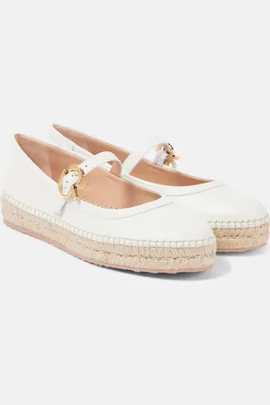 Gianvito Rossi Espadrilles Elda aus Leder