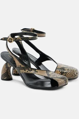 DRIES VAN NOTEN Sandalen aus Leder
