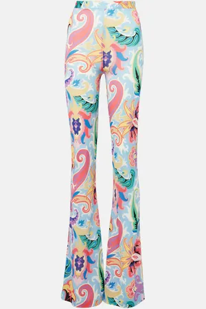 Etro High-Rise-Schlaghose