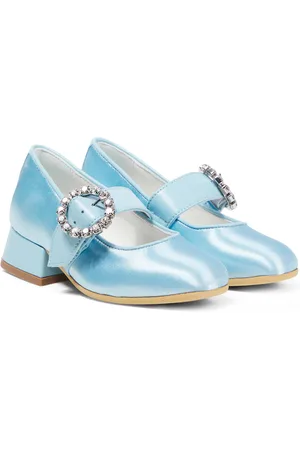 MONNALISA Mary-Jane-Ballerinas Dorothy aus Satin