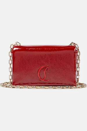 Christian Louboutin Clutch Loubi54 aus Lackleder