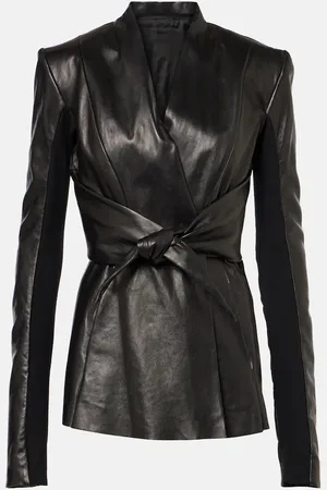 Rick Owens Lederjacke