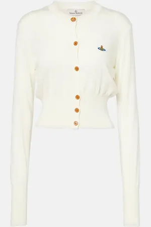 Vivienne Westwood Cropped-Cardigan Bea aus Wolle und Seide