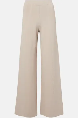 Max Mara Weite Hose Assiro aus Crêpe