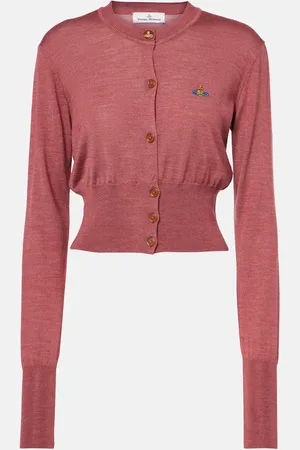 Vivienne Westwood Cropped-Cardigan Bea aus Wolle und Seide