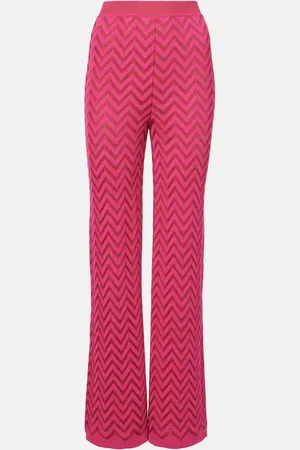 Missoni Weite Hose aus einem Baumwollgemisch