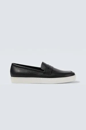 Manolo Blahnik Slip-On Sneakers Ellis aus Leder