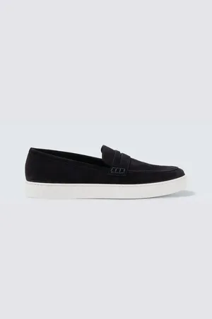 Manolo Blahnik Slip-Ons Ellis aus Veloursleder