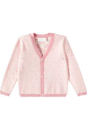 Gucci Baby Cardigan GG aus Baumwolle