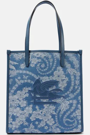 Etro Shopper Love Trotter Medium aus Denim