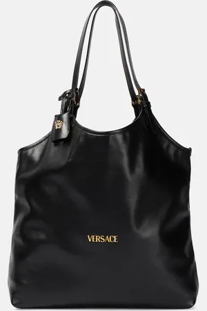 VERSACE Tote Tag Large aus Leder