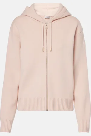 Moncler Kapuzenjacke aus Wolle und Kaschmir