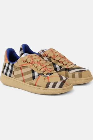 Burberry Sneakers Check aus Canvas