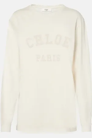 Chloé Chloé Pullover aus Baumwoll-Jersey