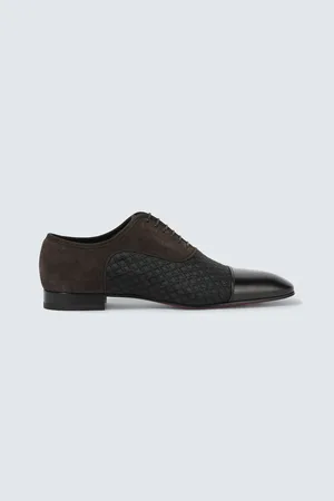 Christian Louboutin Schnürschuhe Greggo mit Leder
