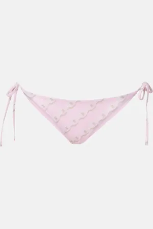 VERSACE Bedrucktes Bikini-Höschen Treasure