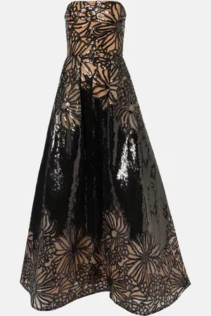 Elie saab Robe mit Pailletten