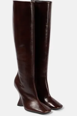DRIES VAN NOTEN Stiefel Glove 105 aus Leder