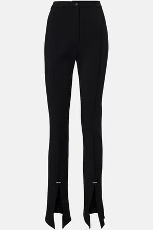 MUGLER High-Rise-Schlaghose Pierced