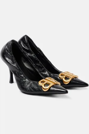Balenciaga Pumps Monaco 90 aus Leder