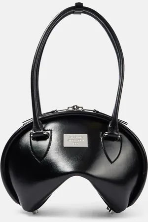 Acne Studios Schultertasche Bowlina Mini aus Leder