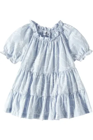 Il gufo Baby Kleid aus Baumwolle