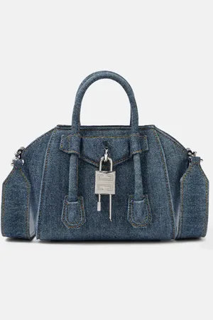 Givenchy Tote Antigona Toy Lock aus Denim