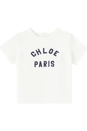 Chloé Chloé Kids Baby T-Shirt aus Baumwolle