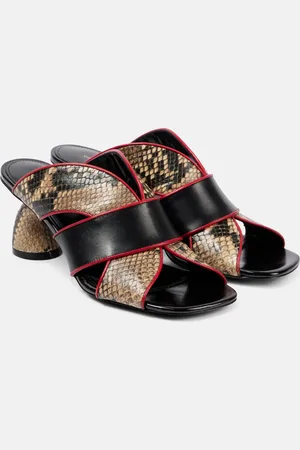 DRIES VAN NOTEN Sandalen 65 aus Leder