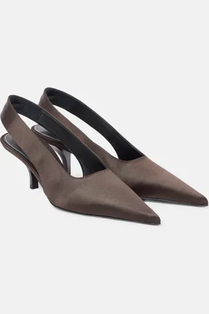 Totême Slingback-Pumps Classic 55 aus Satin