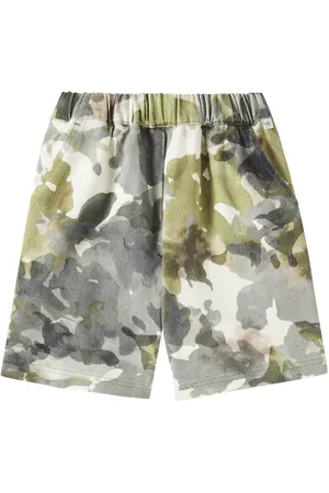 Il gufo Shorts aus einem Baumwollgemisch