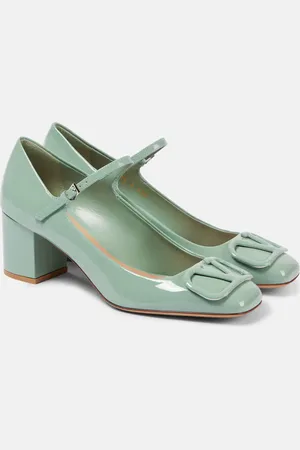 VALENTINO GARAVANI Mary-Jane-Pumps VLogo Signature 60 aus Lackleder
