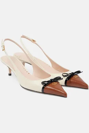 VALENTINO GARAVANI Slingback-Pumps Bepointy 45 aus Leder